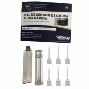 Gel Bicomponente De Sensor De Chuva Automotivo 12ml com 6 Bicos - NU1912